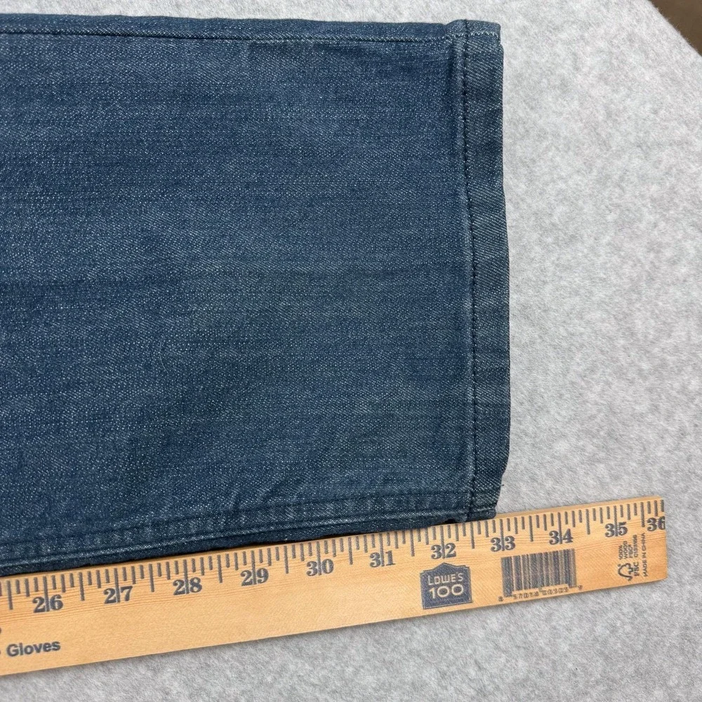 Levis 541 Jeans Mens 34 Blue Medium Wash Athletic Taper Stretch Denim 34x33